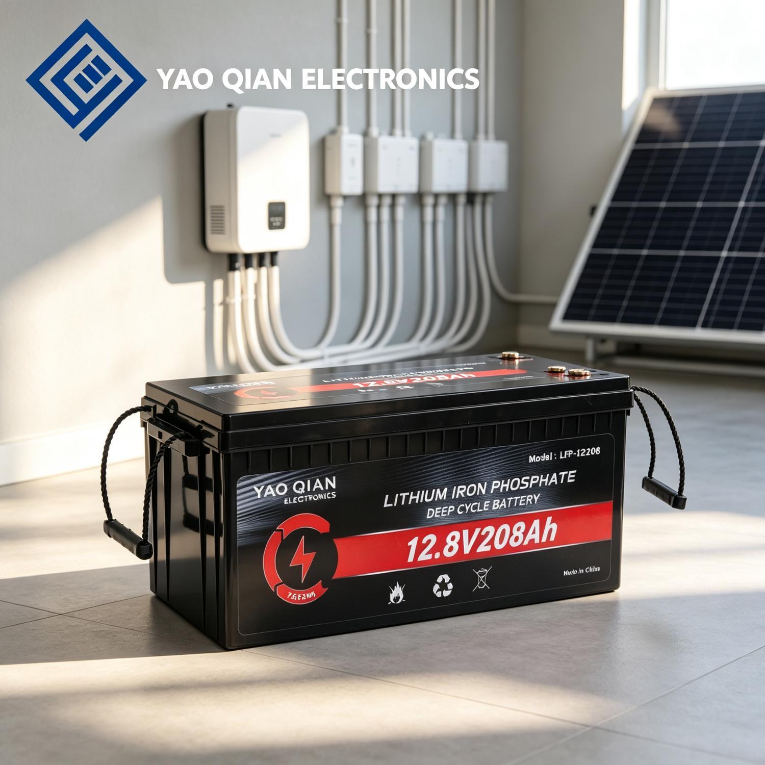 12.8V 208Ah LiFePO4 Lithium Battery - 3